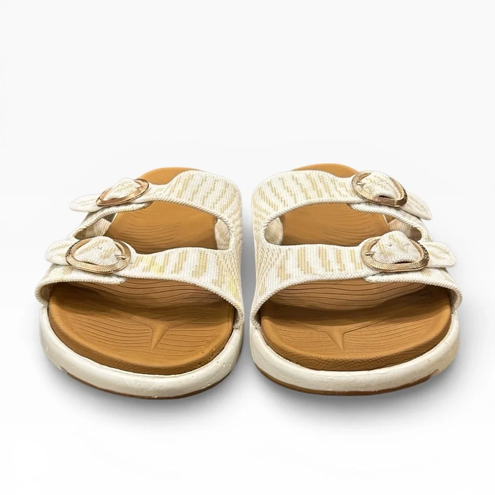 COFACE  Double Strap Slides Orthotic Comfort Slide Sandals Women’s Size 11 - Picture 5 of 11